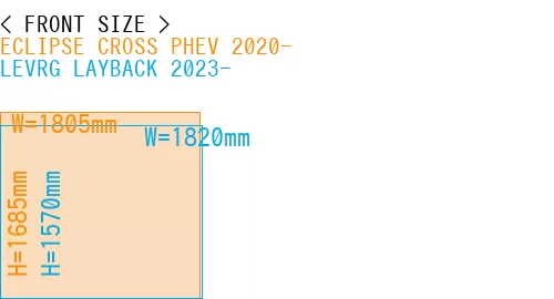 #ECLIPSE CROSS PHEV 2020- + LEVRG LAYBACK 2023-